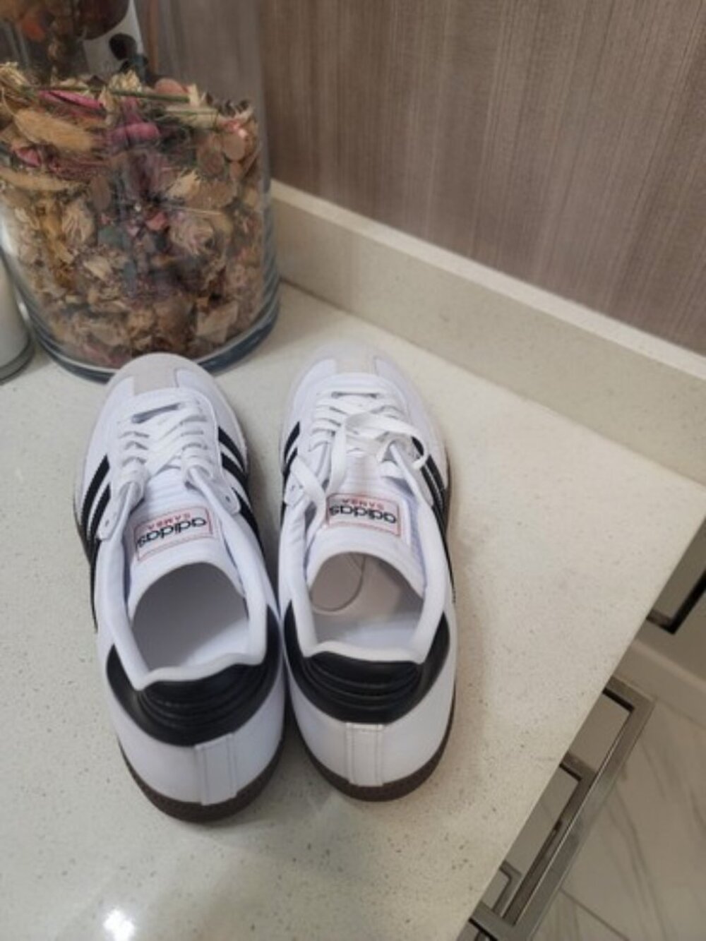 Adidas Samba Indoor White/Black Size 12 Men New - Picture 4 of 8